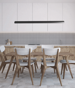 클라르 40W 라인펜던트 LED식탁등 식탁전등