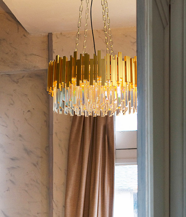 카이로 10등 식탁전등 크리스탈식탁등