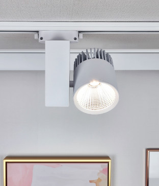 LED COB 스타일 레일스포트, 레일조명 (30W 블랙 화이트)