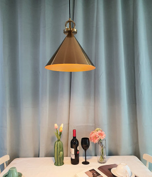 바로나 1등 북유럽 식탁등 펜던트조명 골드