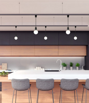 프리링 펜던트 레일[블랙/화이트]