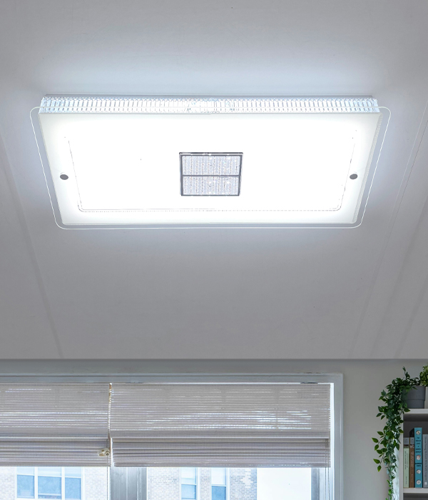 아이리스 50W 국산LED거실등 작은 거실등 (유리)